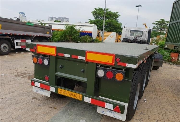 Sơ mi rơ mooc sàn cimc 20 feet 3 trục